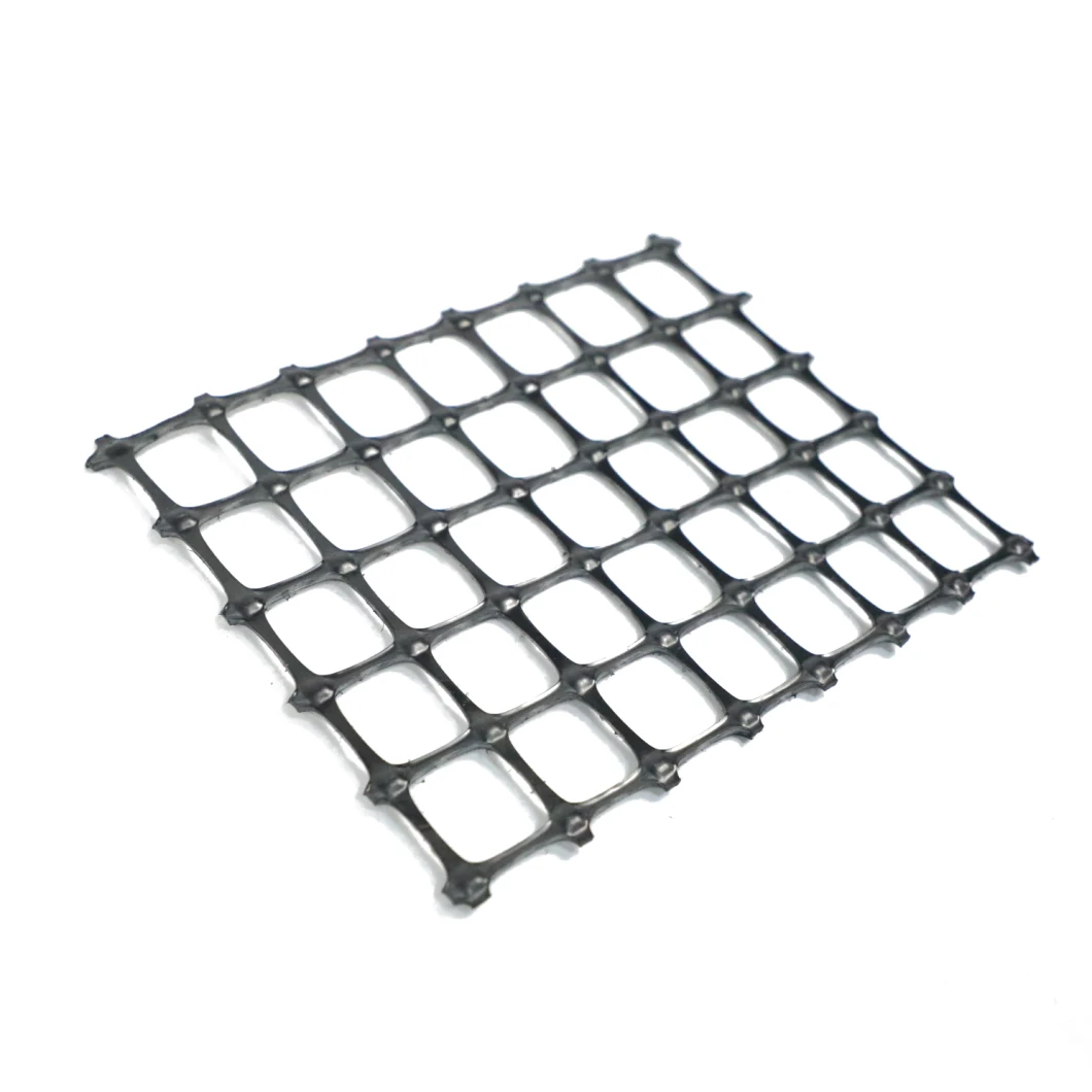 UV Resistance Plastic PP Biaxial Geotextile Geogrid Mesh for Road Construction 0