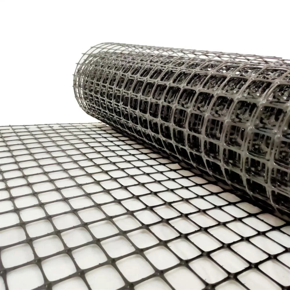 UV Resistance Plastic PP Biaxial Geotextile Geogrid Mesh for Road Construction 3
