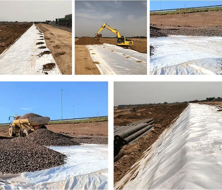 100% PP Polypropylene Geotextile Drainage Fabric Geo Fabric Membrane Non Woven 0