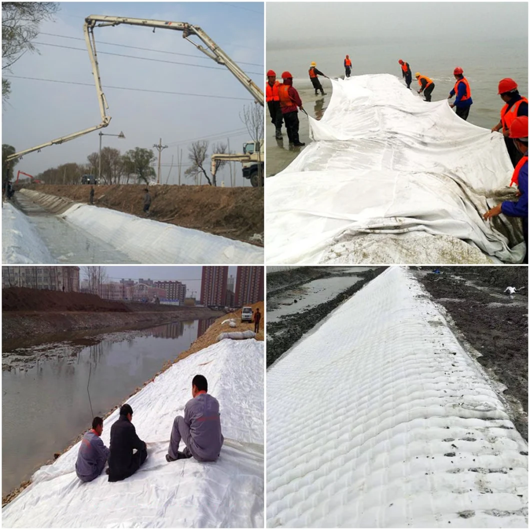 UV Resistance PET Woven Geotextile Drainage Fabric Under Concrete 200KN-50KN 0