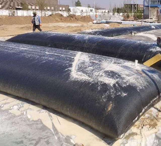 PP Woven Geotextile Geo Bag Geotube Sludge Dewatering Waterproof 0