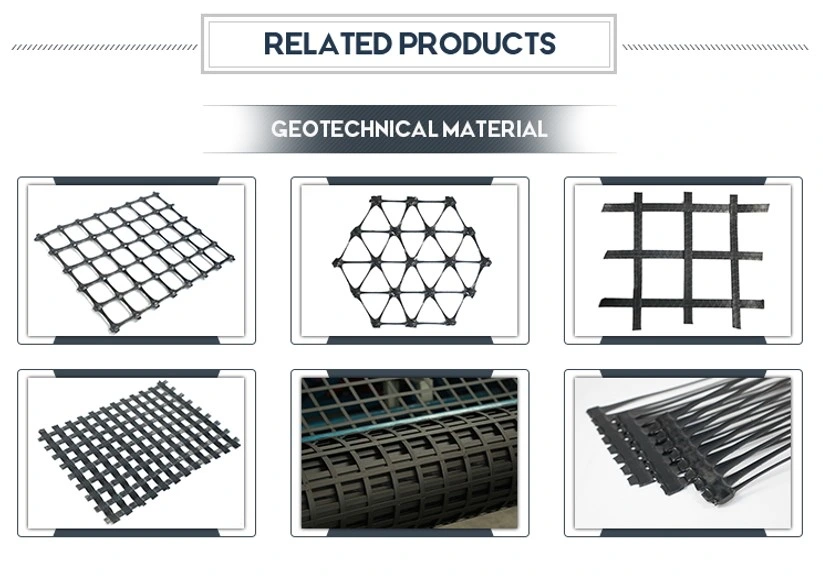 High Tensile Strength Fiberglass Geogrid For Asphalt Reinforcement Pavement Driveway 9