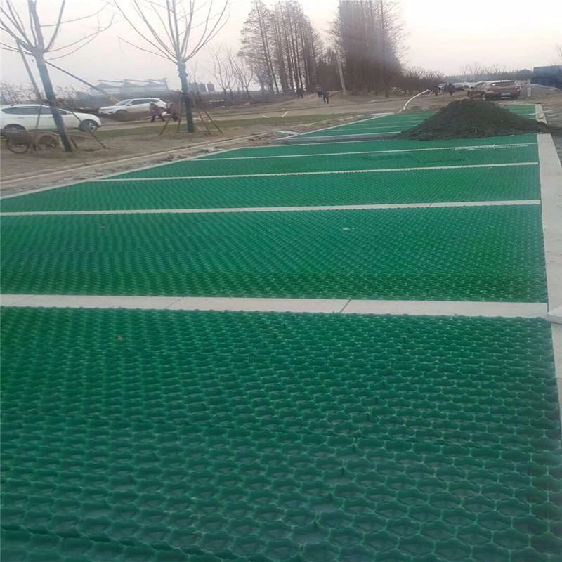 Road Construction Gravel Grid, Grass Grid Mats For Road Surfacing Grid Parking Lot 5