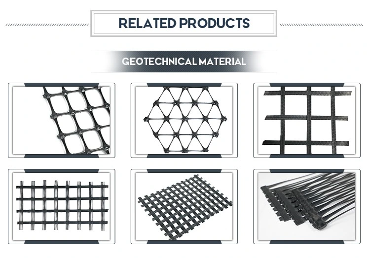 Steel Plastic Geogrid For Stabilized Gravel Surface Subgrade And Reinforcement Net 6