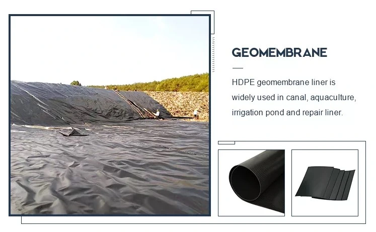 Black High Density Polyethlene Liner Geomembrane 3