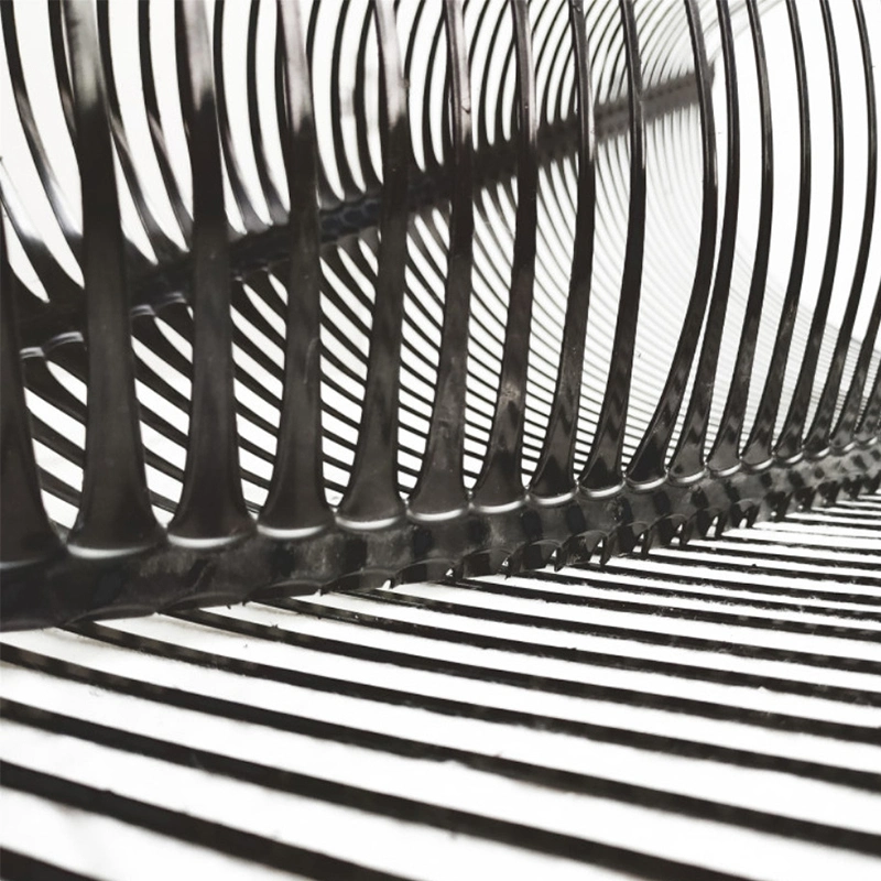 30kn 40kn Grid Mesh PP Plastic Uniaxial Geogrid For Road Reinforcement 1