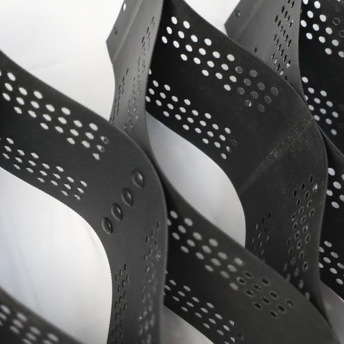 HDPE Geocell for Retaining Wall Road Construction Low Cost Gravel Stabilizer Grid 0