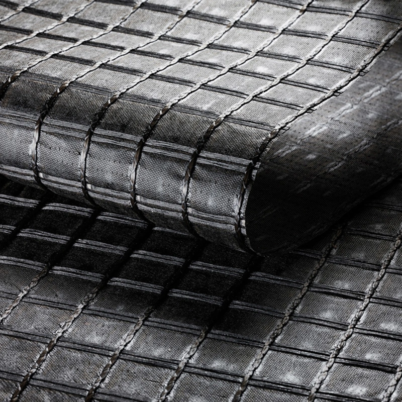 Fiberglass Geogrid Reinforced Composite Nonwoven Geotextile 0