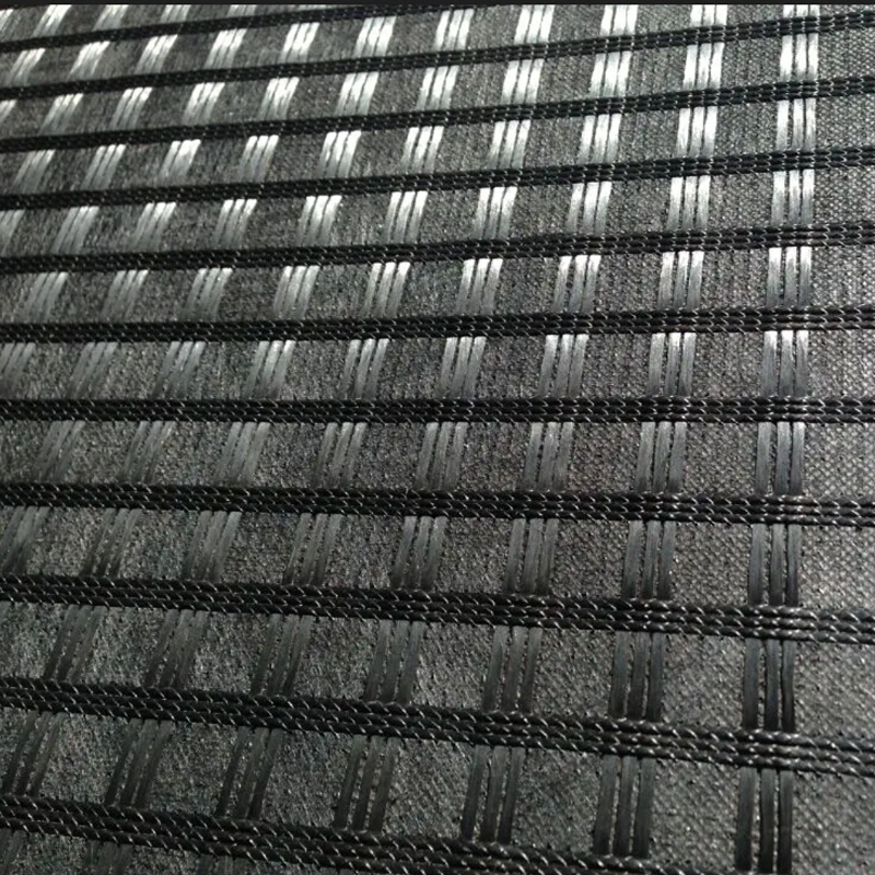 Fiberglass Geogrid Reinforced Composite Nonwoven Geotextile 1