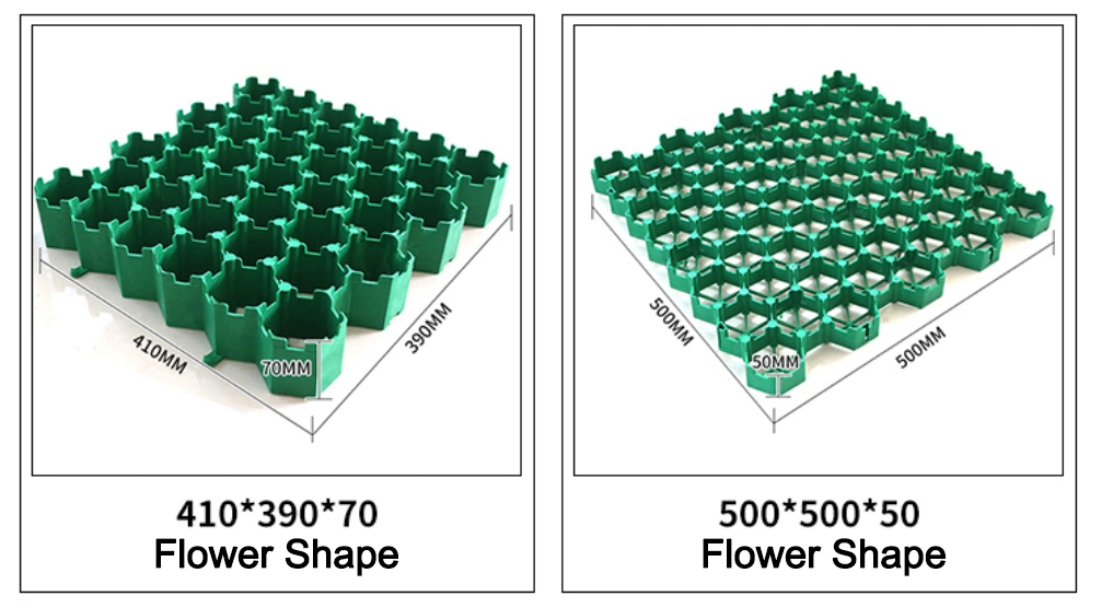 High Quality Plastic Grass Grid / Landscape Turf Grass Paver 0