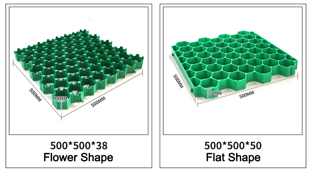 High Quality Plastic Grass Grid / Landscape Turf Grass Paver 1
