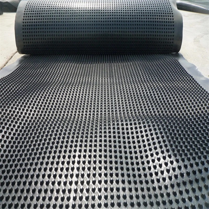 Dimpled Drainage Membrane Greening Project PVC Perforated Dimple Drainage Board Groundwork Water Solution Water Solution 10