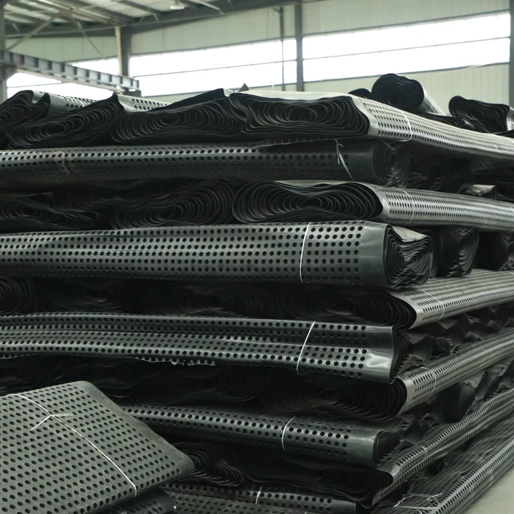 Dimpled Drainage Membrane Greening Project PVC Perforated Dimple Drainage Board Groundwork Water Solution Water Solution 21