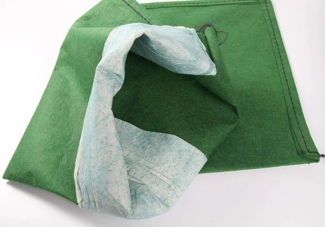 Nonwoven Geobag Polyester / PP Geobag For Slope Protection And Grass Dam To Protect Ecological Environment 2