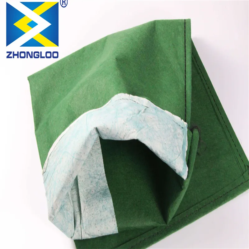 Nonwoven Geobag Polyester / PP Geobag For Slope Protection And Grass Dam To Protect Ecological Environment 8