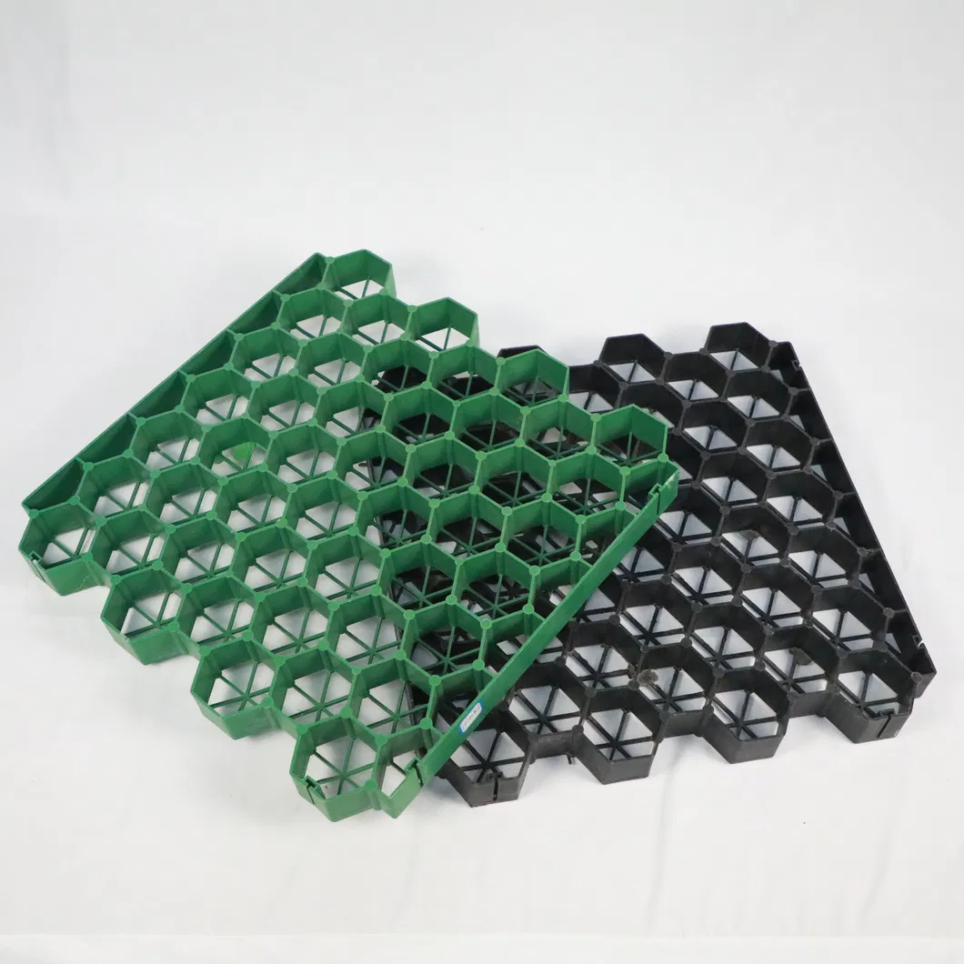 Plastic Grass Grid Pavers HDPE Plastic Grass Grid Gravel Pavers  In Parking Garden 3