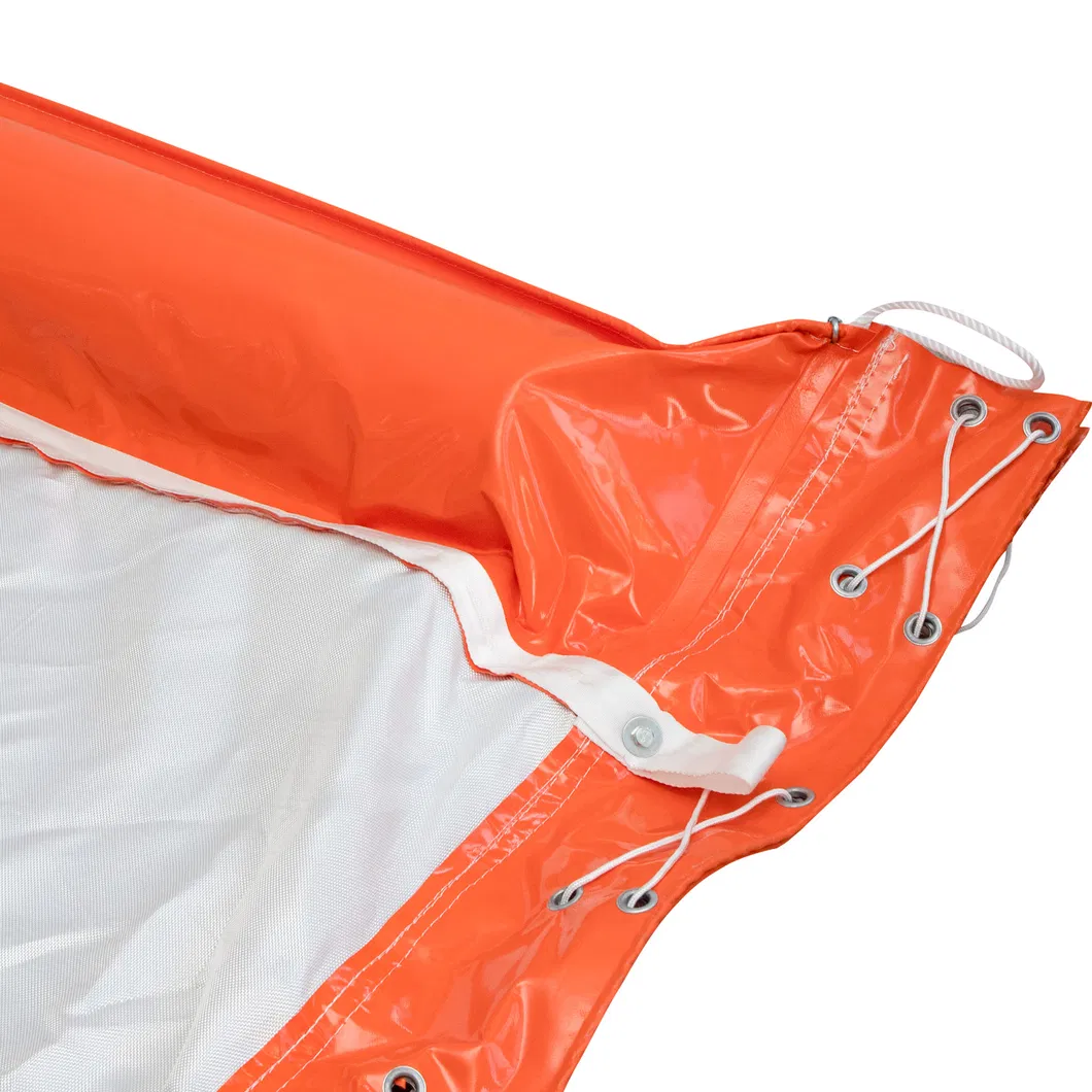 Permeable Aquatic Floating Silt Curtain PVC Silt Curtain Boom Silt Curtain PVC Oil Boom Oil Containment Fence Silt Curtain 6