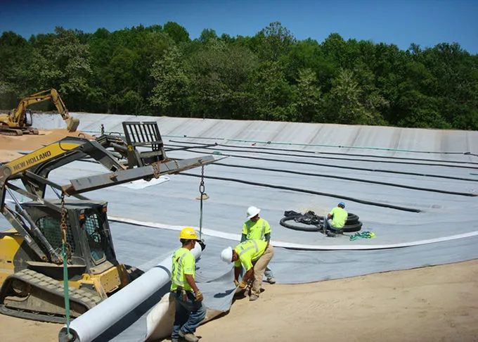 Pond Anti-Seepage Geosynthetic GCL Clay Liner Mat Gcl Bentonite Geosynthetic for Landfill 9