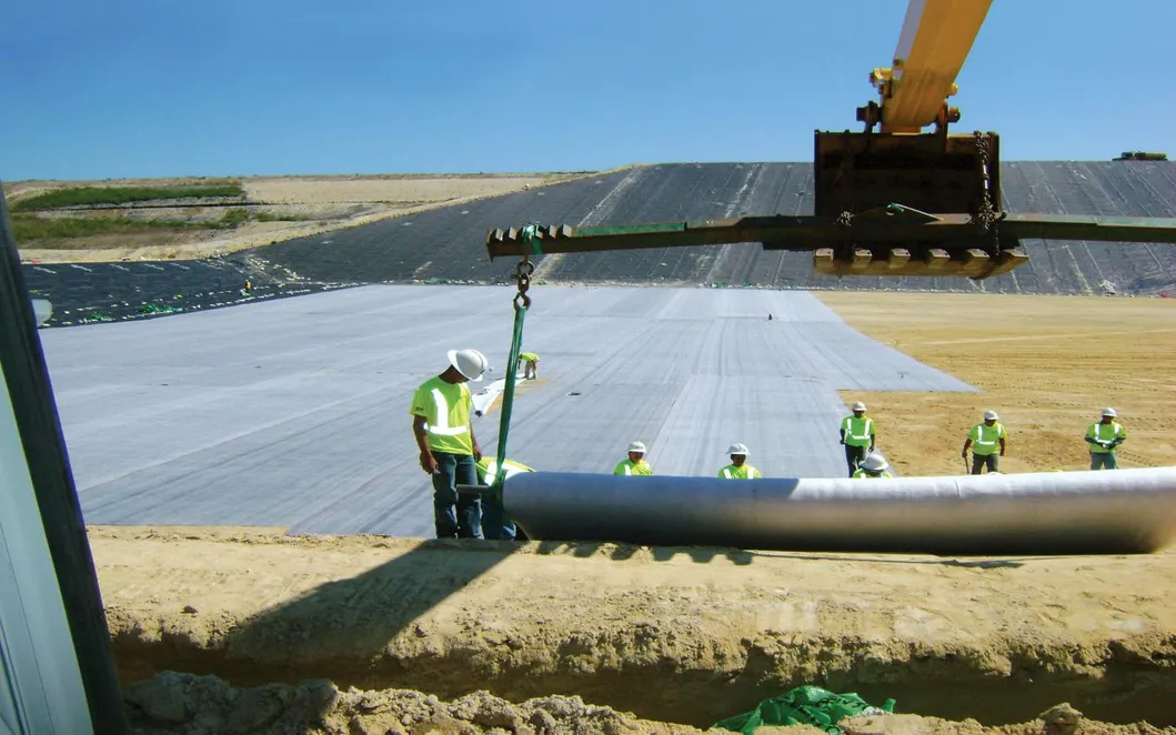 Pond Anti-Seepage Geosynthetic GCL Clay Liner Mat Gcl Bentonite Geosynthetic for Landfill 11
