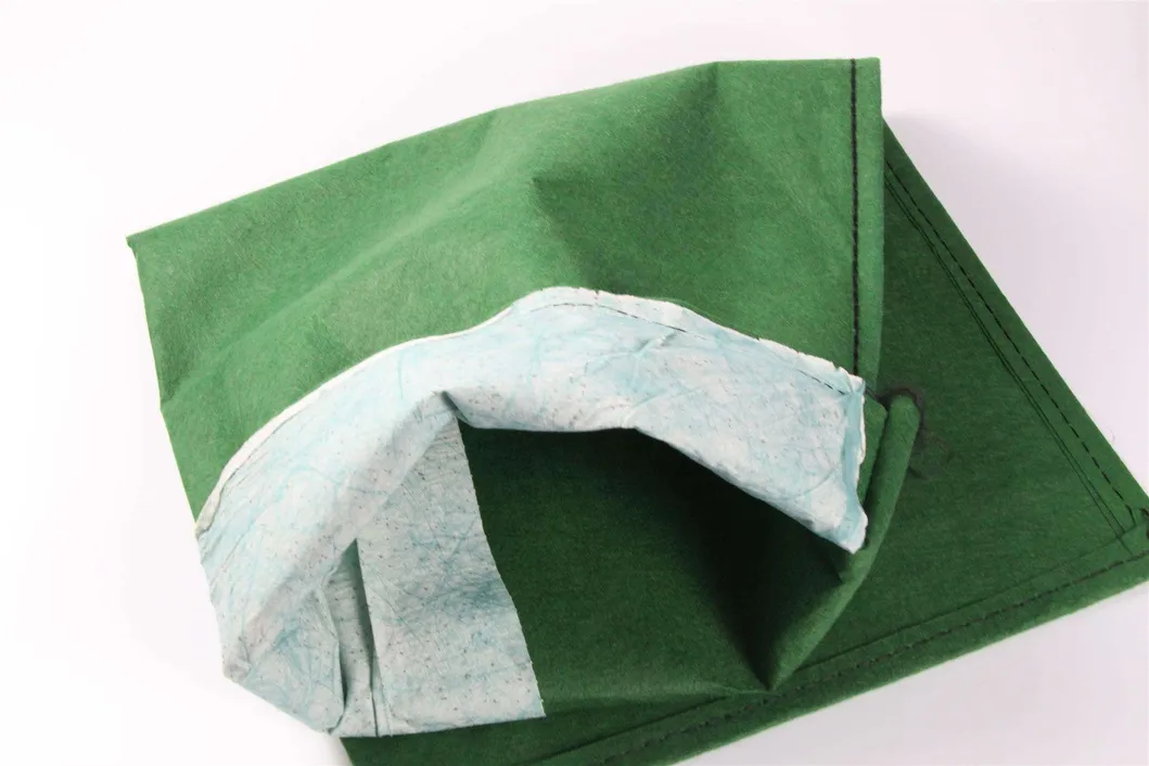 Industrial 40*80cm Geotextile Geobag for Highway Slope Protection Geotextile Geobag Afforestation Planting Grass Flood Control Geotextile Geobag 0