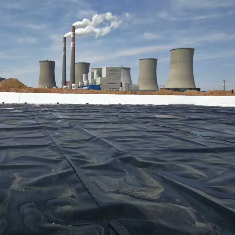 Outdoor Polyethylene Fish Farm Geomembrane Pond Liner HDPE Containment Liner Large Pond Liner Waterproof Geomembrane Pond Liner 1