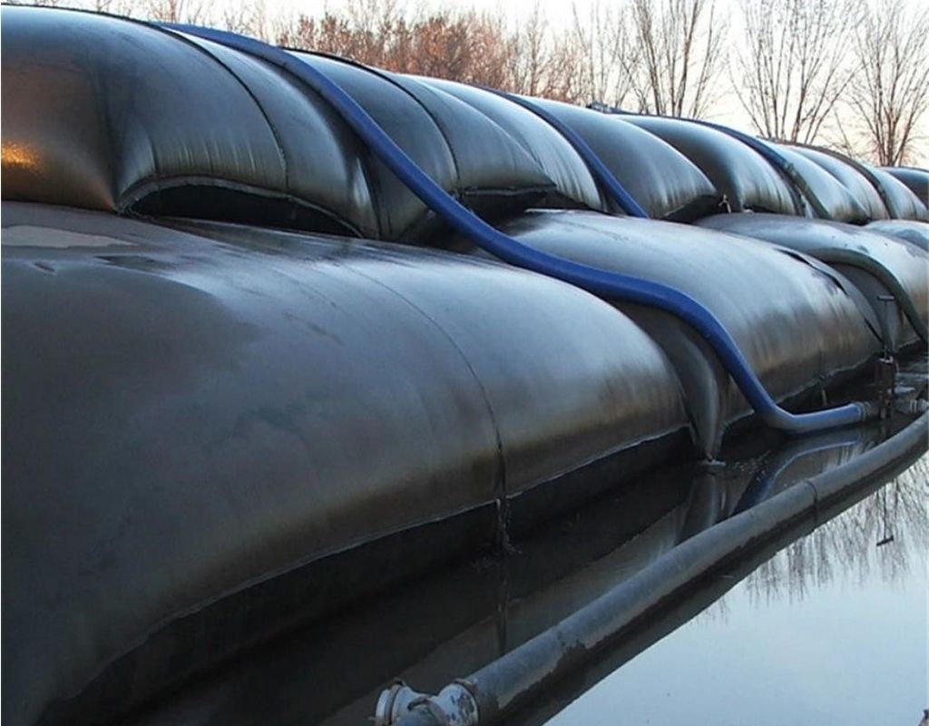 500gsm-100gsm Wastewater Sludge Dewatering Bags Container Geotube Filter
