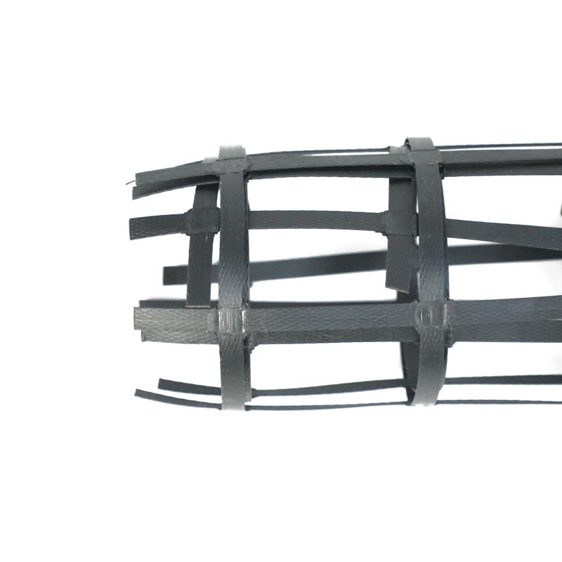 Welding Steel Plastic Composite Geotextile Geogrid Biaxial Integral Geogrid Products