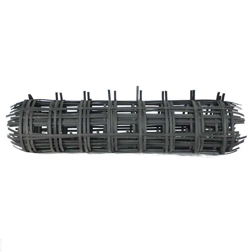 Steel Plastic Welding Geogrid For Road Pavement Steel Plastic Geogrid Subgrade Reinforced Bidirectional Geogrids