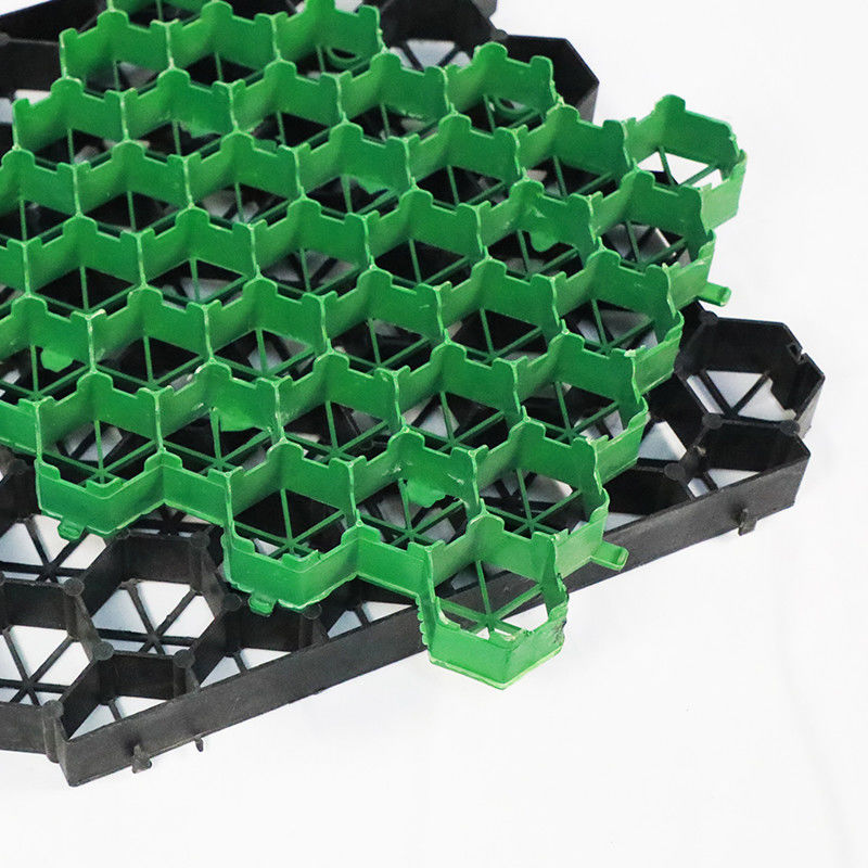 200ton/Sqm Interlocking Turf Plastic Car Parking Grid For Parking Lot Reinforcement