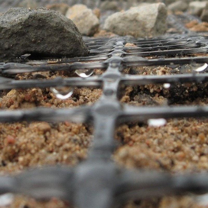High Strength Polyester Geogrid For Basal Embankments And Soil Slope Walls Reinforcement