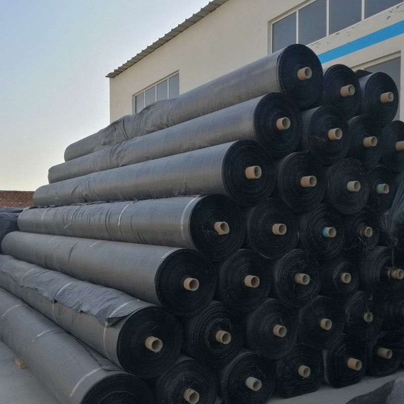 Stabilization PP Geotextile Geogrid Woven Fabric For Soil Reinforcement Product