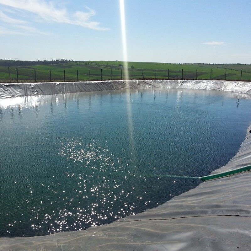 Waterproof HDPE Geomembrane Pond Liner For Water Tanks Fish Shrimp Farm 0.2 - 2.5mm