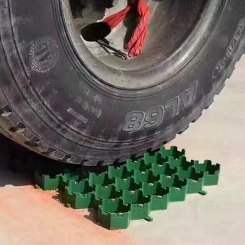 Road Construction Gravel Grid, Grass Grid Mats For Road Surfacing Grid Parking Lot