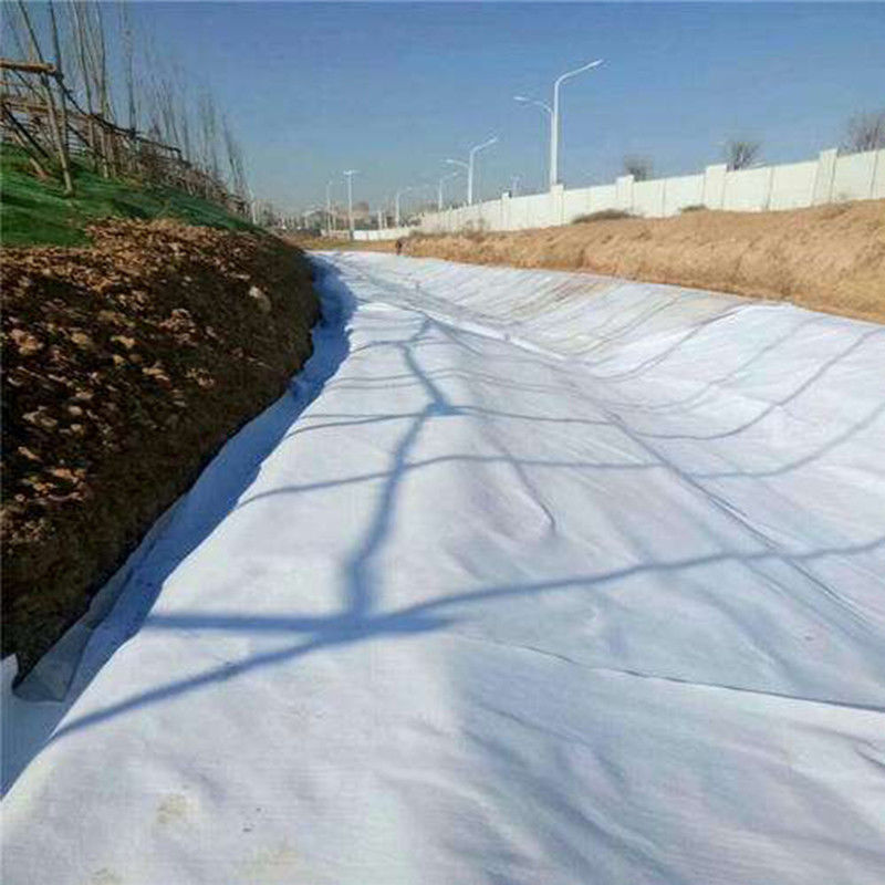 High Strength Geosynthetics Material Highway Paving Road Constrution PP PET Fiber Non Woven Geotextile Price