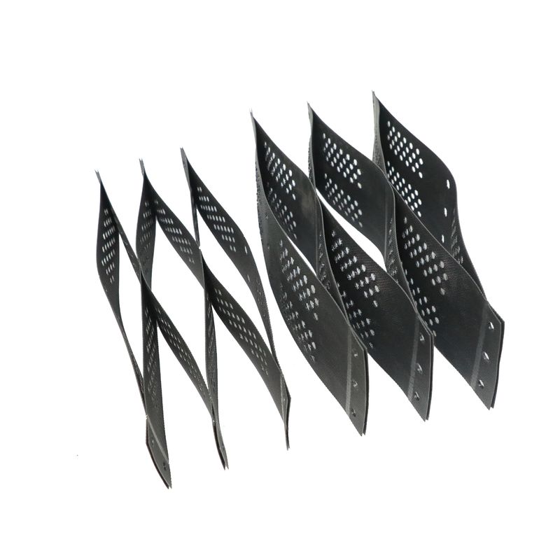 HDPE Black Perforated Textured Slope Stabil Geocells Geocell Geocel For Civil Engineering