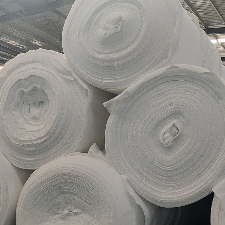 Geotextile Geo Textile Geofabric UV Resistance Polyester Short / Staple Needle Punched Non Woven Geotextile