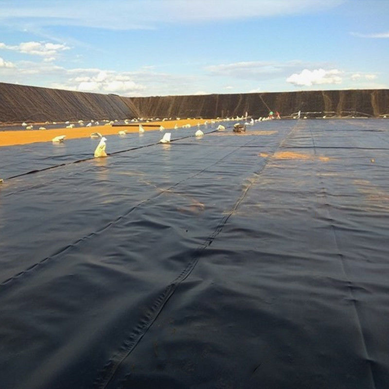 HDPE/LDPE Geomembrane 1.0mm/1.5mm/2.0mm For Waterproof / Fish Pond Liner / Landfill / Artificial Lake / Mine / Dam / Pool Liner