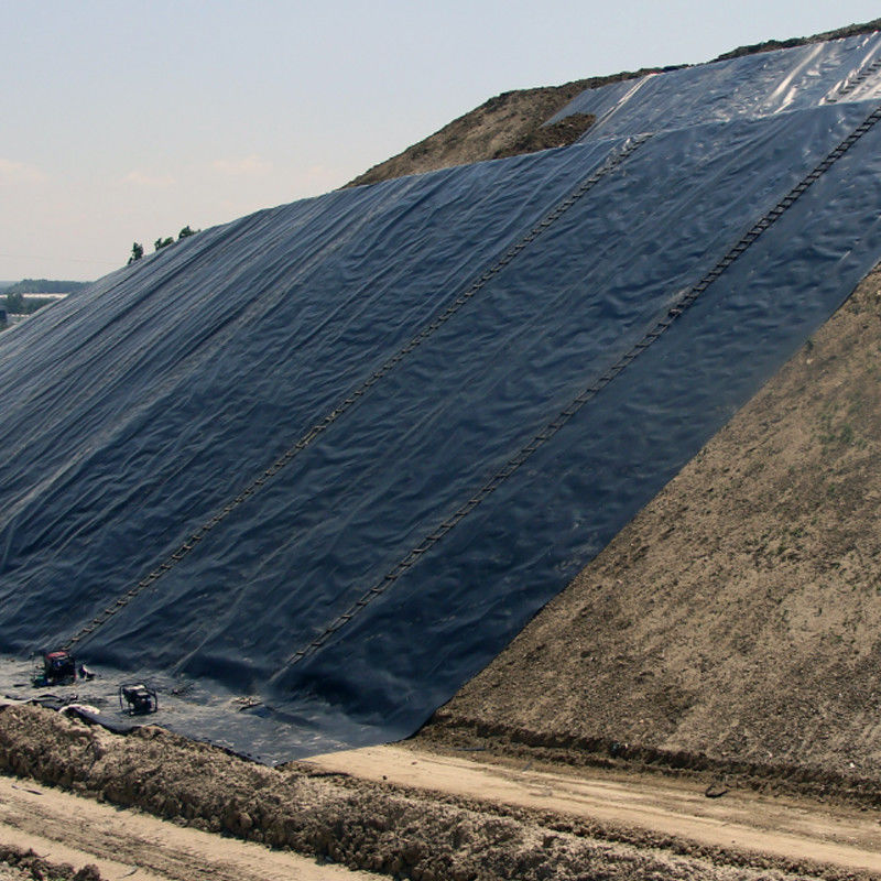HDPE/LDPE Geomembrane 1.0mm/1.5mm/2.0mm For Waterproof / Fish Pond Liner / Landfill / Artificial Lake / Mine / Dam / Pool Liner