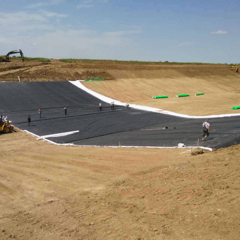 HDPE/LDPE Geomembrane 1.0mm/1.5mm/2.0mm For Waterproof / Fish Pond Liner / Landfill / Artificial Lake / Mine / Dam / Pool Liner