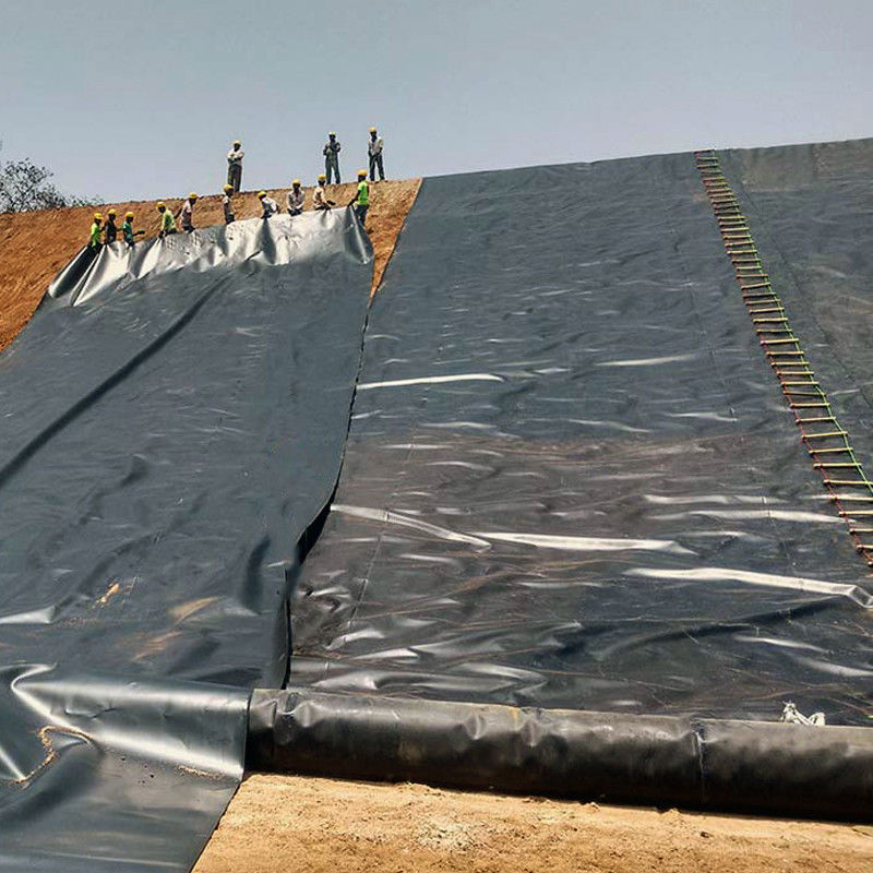 HDPE/LDPE Geomembrane 1.0mm/1.5mm/2.0mm For Waterproof / Fish Pond Liner / Landfill / Artificial Lake / Mine / Dam / Pool Liner