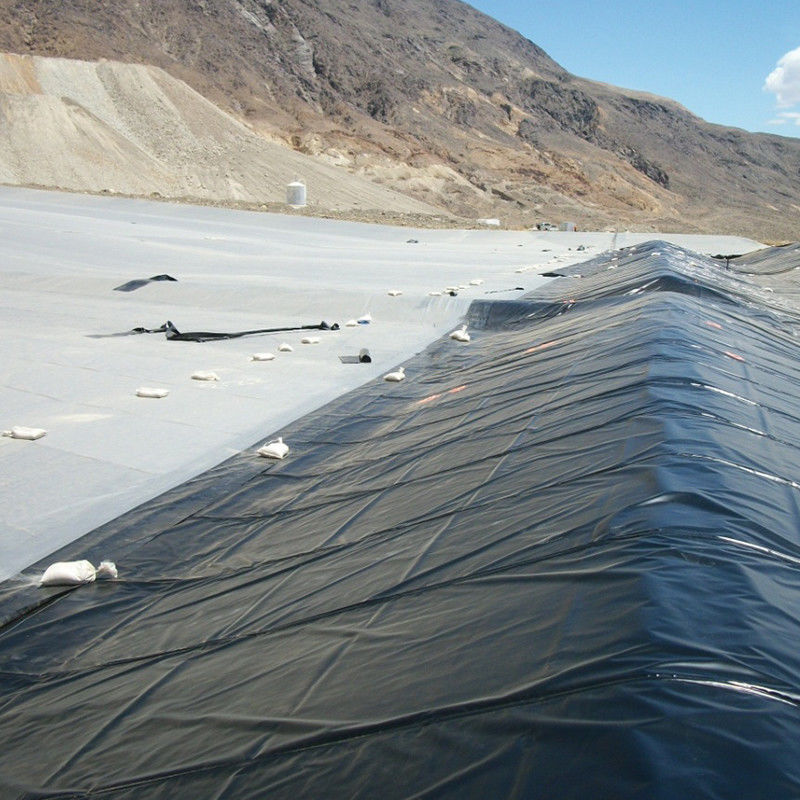 100% Virgin Material ASTM Standard GM13  HDPE Geomembrane Liner 0.3mm 0.5mm 1.0mm 1.5mm 2.0mm For Landfill / Shrimp Pond
