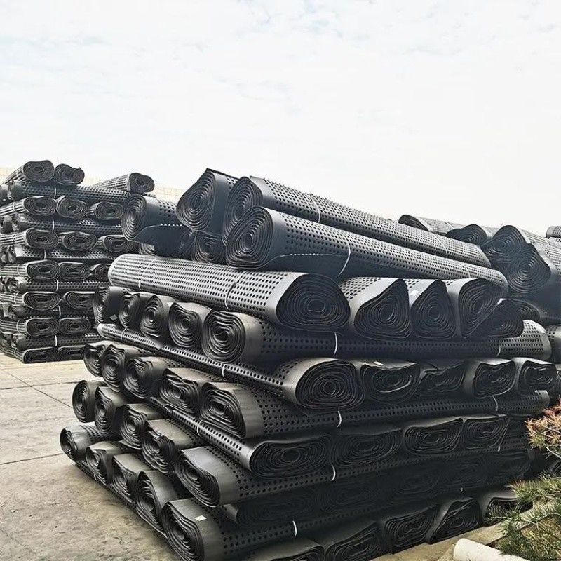 Dimpled Drainage Membrane Greening Project PVC Perforated Dimple Drainage Board Groundwork Water Solution Water Solution