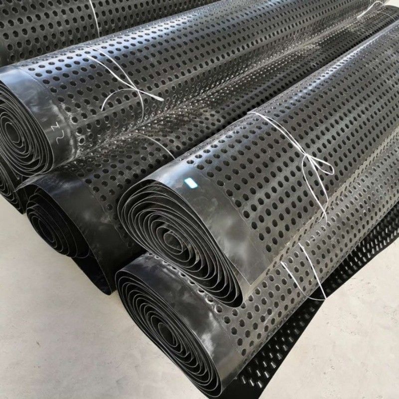 Dimpled Drainage Membrane Greening Project PVC Perforated Dimple Drainage Board Groundwork Water Solution Water Solution