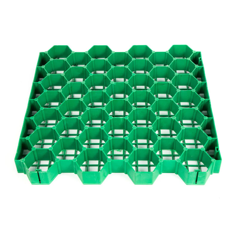 Durable Eco-Friendly HDPE Grass Grid Paver for Driveways, Garden Landscaping, Lawn Reinforcement, and Parking Lot Gravel Stabilization