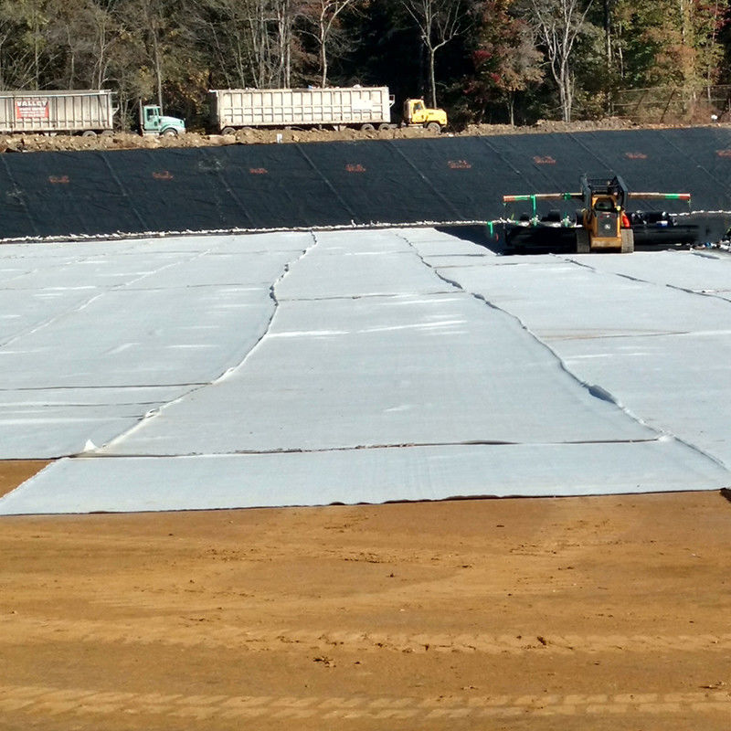PET  Polyester Long Fibers Nonwoven Needle Punched Polyester Geotextile Non-Woven Geotextile For Road Covering