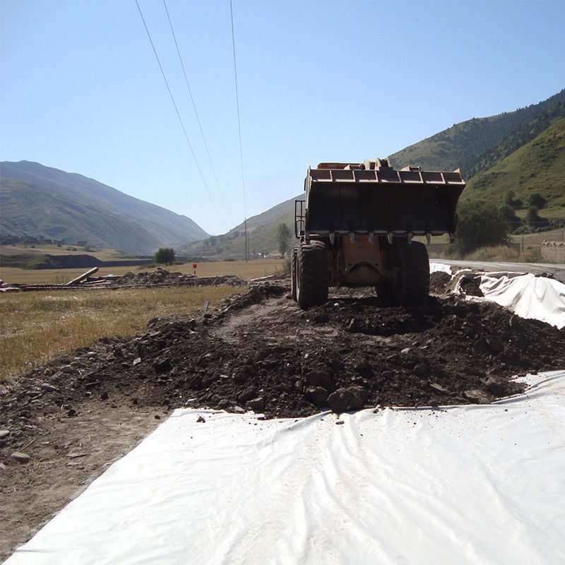 PET  Polyester Long Fibers Nonwoven Needle Punched Polyester Geotextile Non-Woven Geotextile For Road Covering
