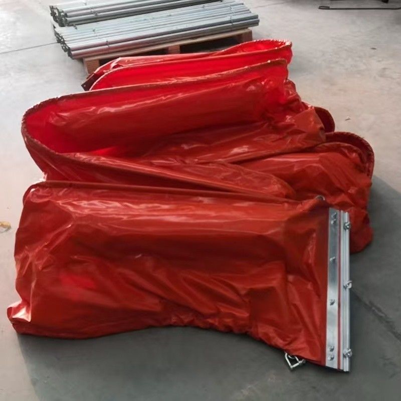 Permeable Aquatic Floating Silt Curtain PVC Silt Curtain Boom Silt Curtain PVC Oil Boom Oil Containment Fence Silt Curtain