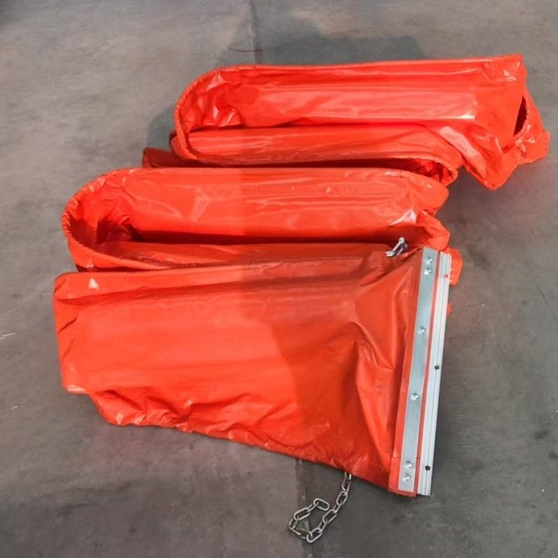 Permeable Aquatic Floating Silt Curtain PVC Silt Curtain Boom Silt Curtain PVC Oil Boom Oil Containment Fence Silt Curtain