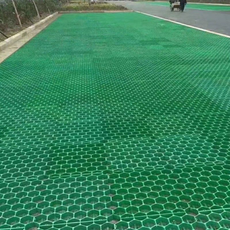 Heavy Duty Gravel Grid Permeable Grass Pavers HDPE Plastic Grass Grid Pavers For Driveway