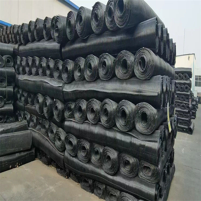 PP Plastic PE One-Way Uniaxial Polyester Geogrid Gravle Grid Ground Stabilizer for Soil Reinforcement